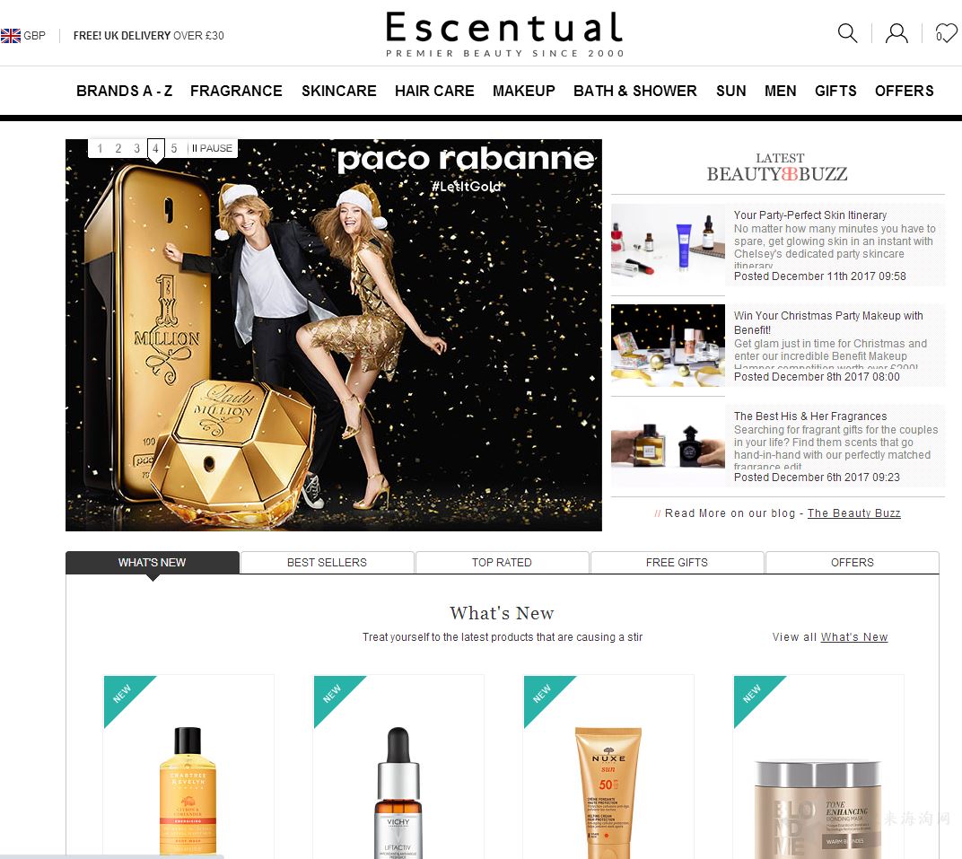 ESCENTUAL.png Escentual英国官网0