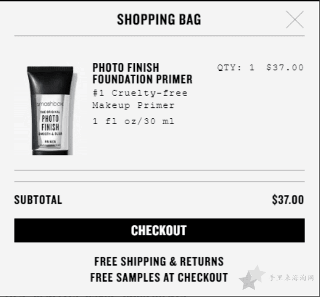 Smashbox美国官网海淘攻略 彩妆Smashbox美国官网海淘攻略下单教程4